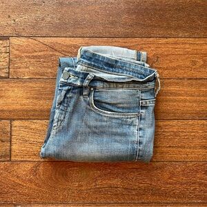 Low Rise Ripped Jeans